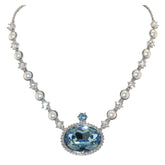 Royal Imperial Aqua Necklace - TimeLine Gifts